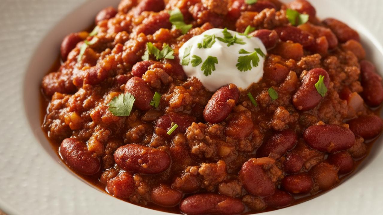 Chili de boeuf et de veau