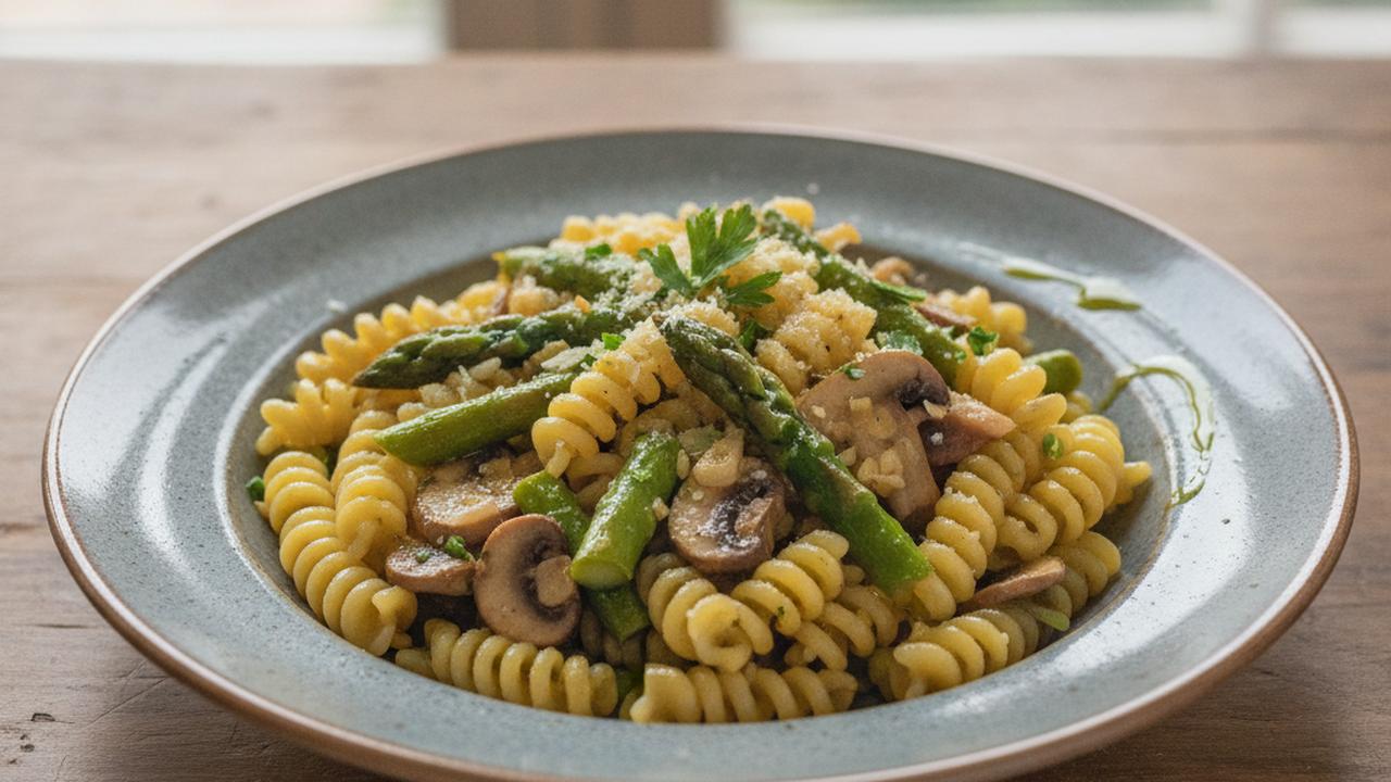 Pates primavera aux asperges