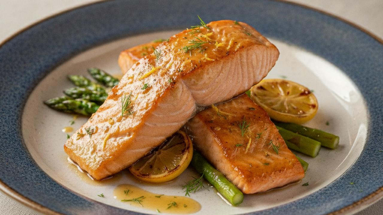 Saumon à l'érable et au citron