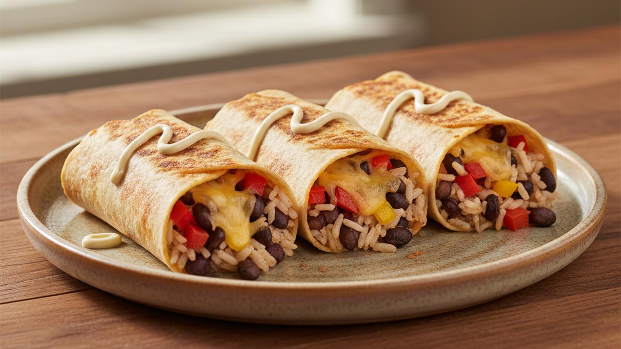 Burritos végétariens au fromage Bergeron