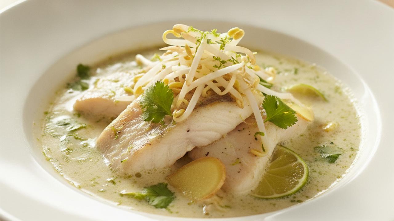 Filets de sébaste, sauce coco-lime