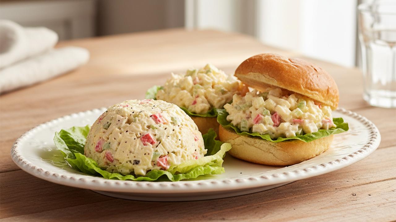 Salade-sandwich de goberge