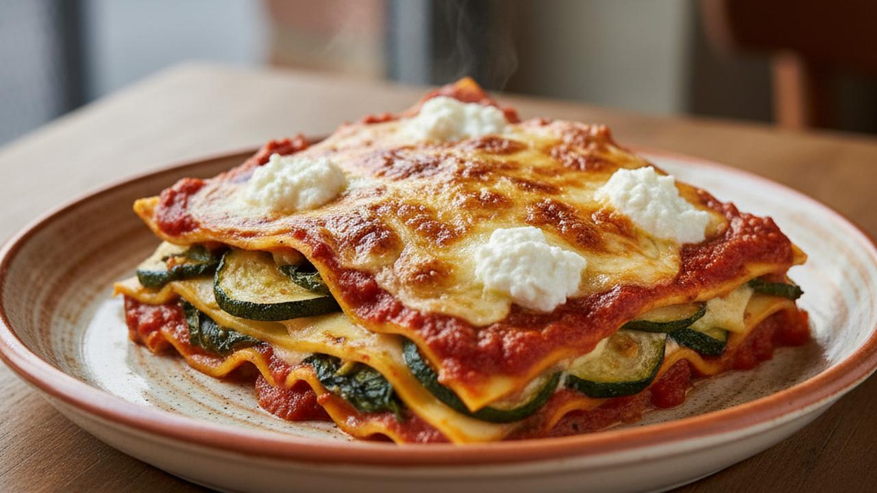 Lasagne aux légumes et ricotta