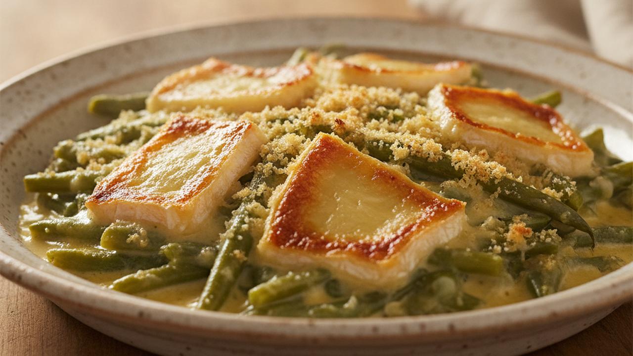 Gratin de haricots verts au Castello