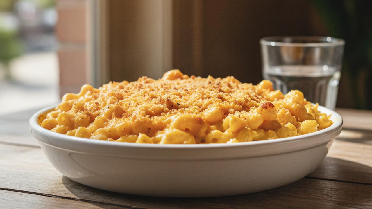 Macaroni gratiné crémeux au four