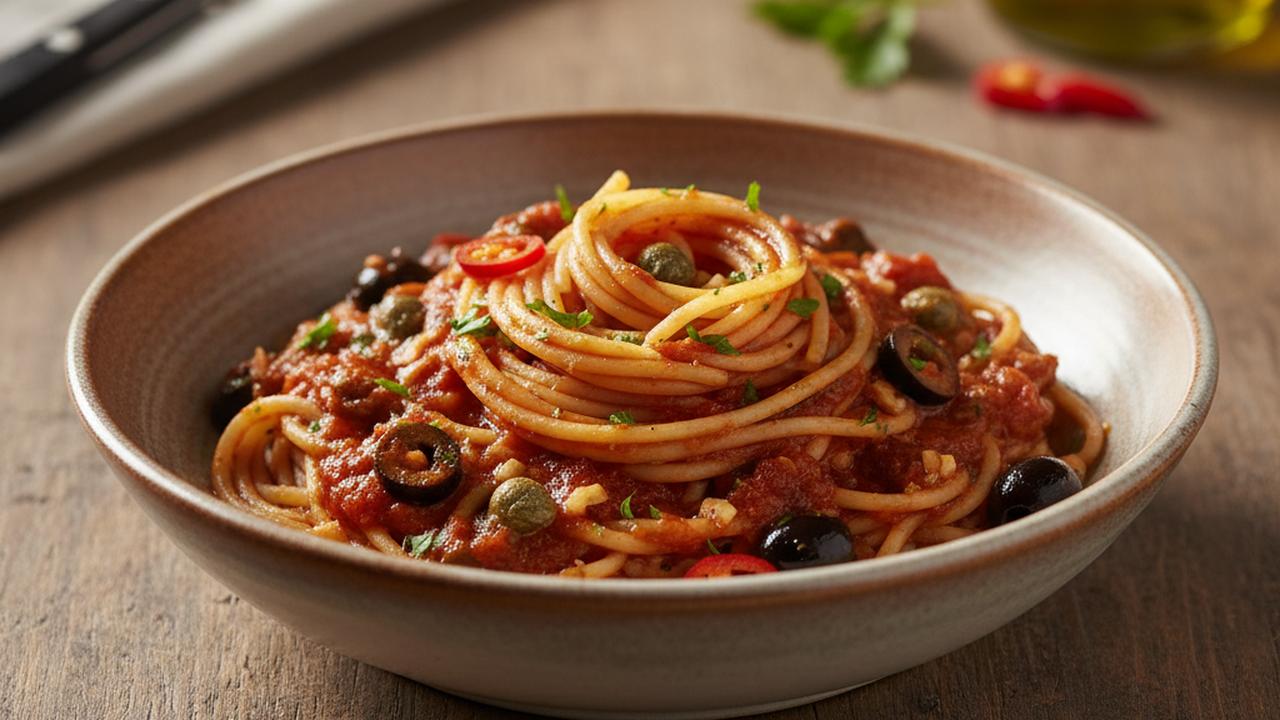 Spaghetti Rummo puttanesca