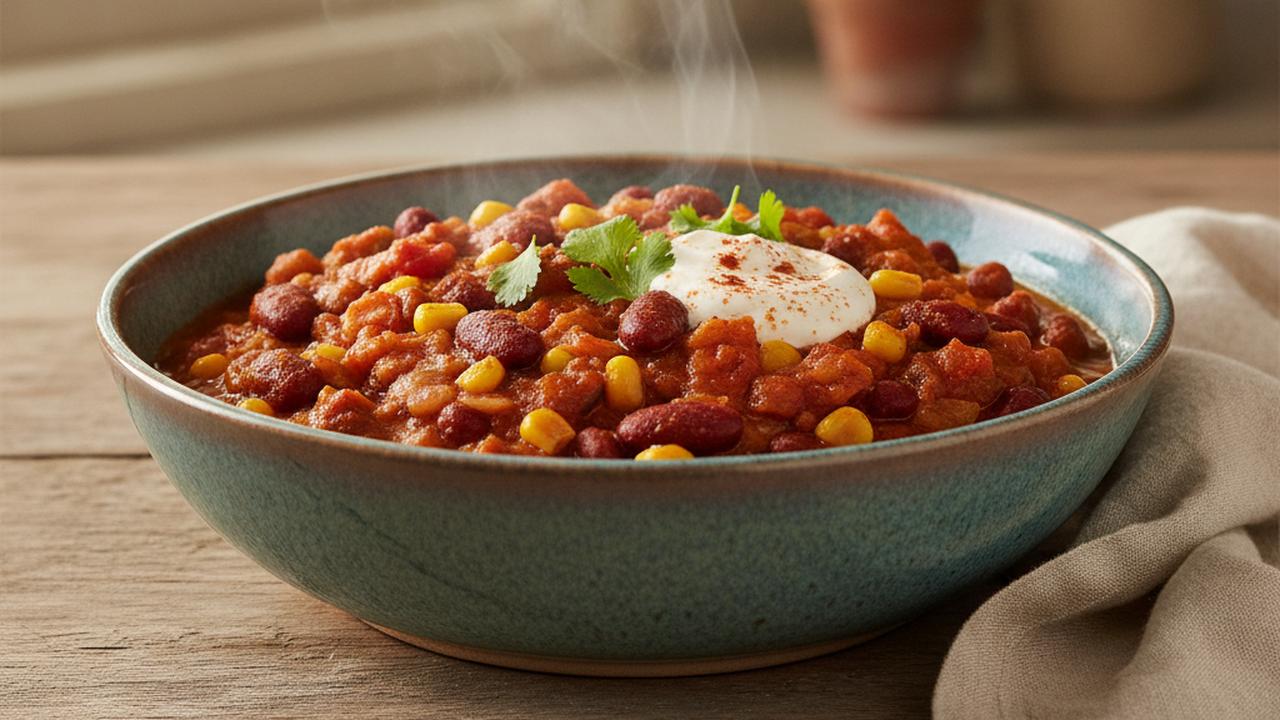 Chili sin carne aux haricots